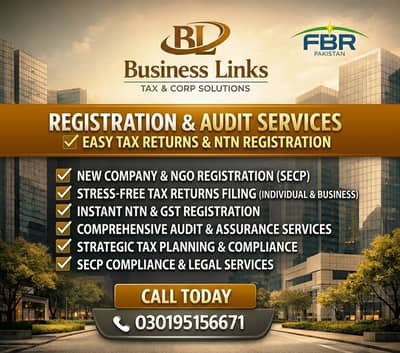 Professional Business & Corporate Consulting Services in Pakistan