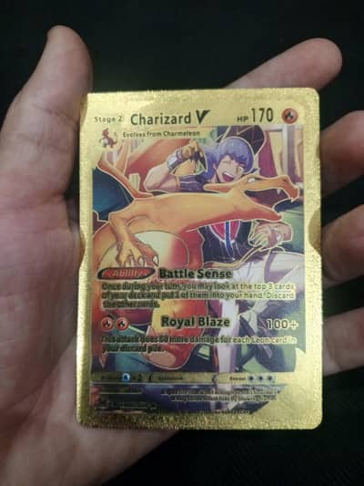 ultra rare card Charizard V