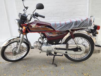 Honda CD70 Red 2025 Lush