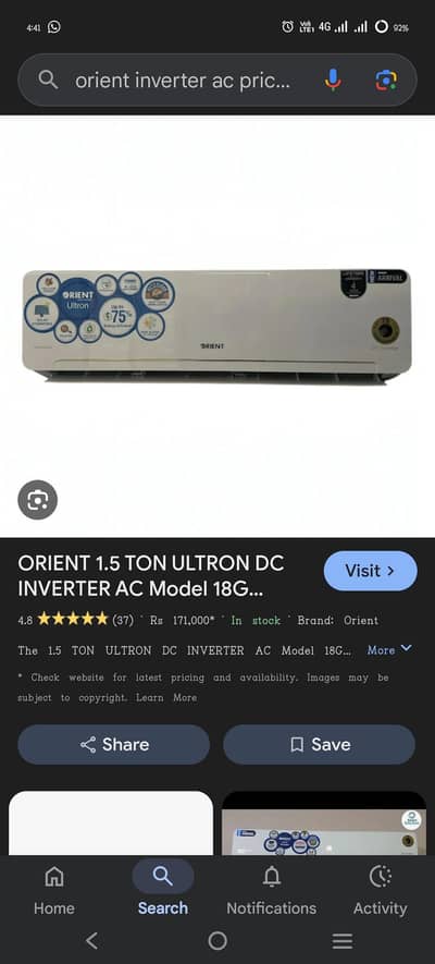 orient ac heat and cool