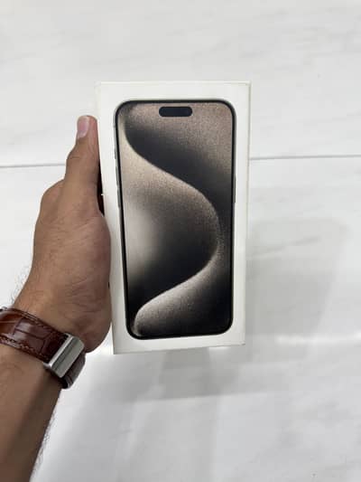 IPHONE 15 PRO MAX HK 256GB DUAL PHYSICAL SIM FU NON PTA 89% BATTERY