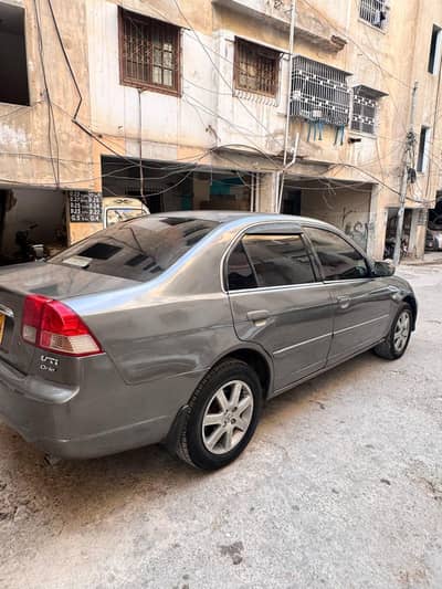 Honda civic ready to drive luxury car