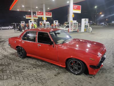 Vintage car Opel Rekord with mark x engine