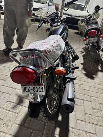 CG 125 2023 Registerd