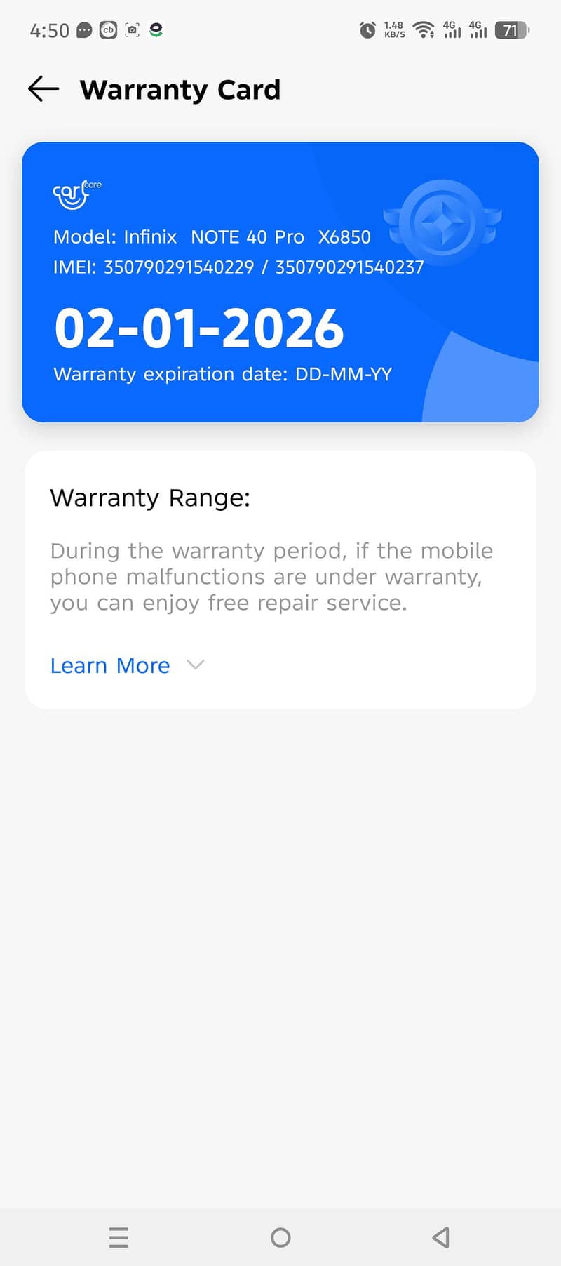 Open Box Condition 6