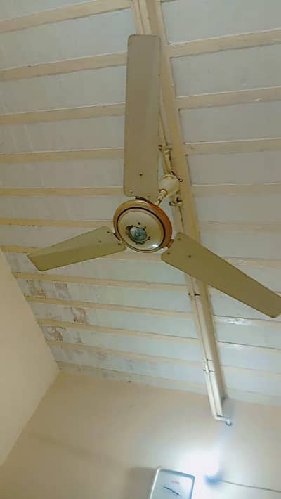 2no Fans ok hai bs dust hai saaf ho jye gy. 03047812127