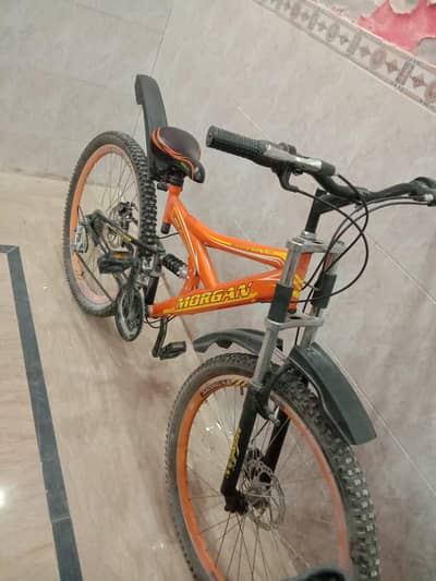 Morgan bicycle orange