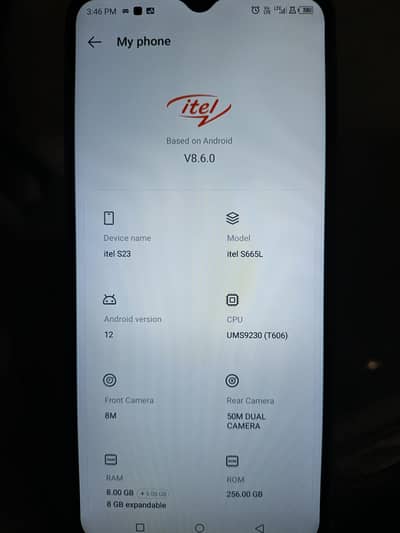 itel S23