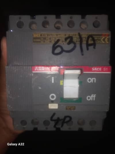 abb mccb breaker 63amp 4pool