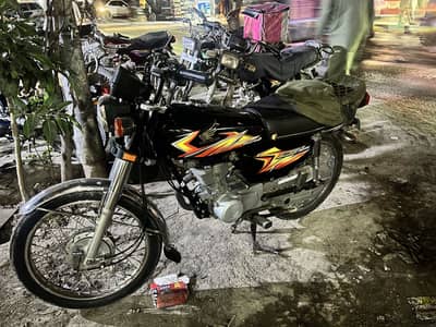 Honda CG 125 2021 model sealed engine karchi num