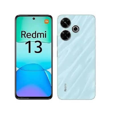 Redmi 13 Full box 8 128 Lush 10by10 Location Jarnwala call O3O34O88469