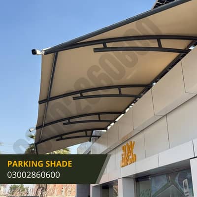 Parking shade, Fiber car parking shade, Tensile shade, Car porch,