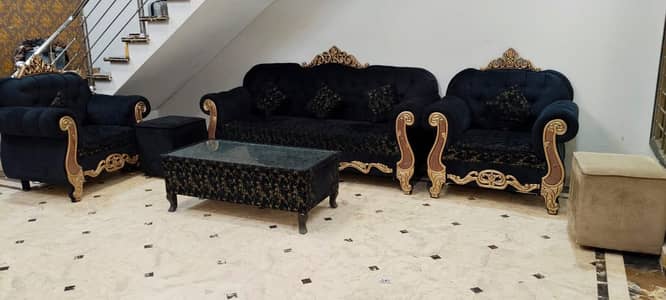 Luxury 5-Seater Royal Sofa Set