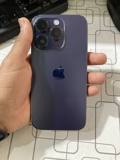 iPhone 14pro Factory Unlock LLA model 4month sim working E/E