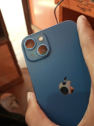 I phone 13 128Gb 80 Bh full sim time 4monts blue 10/10 condition