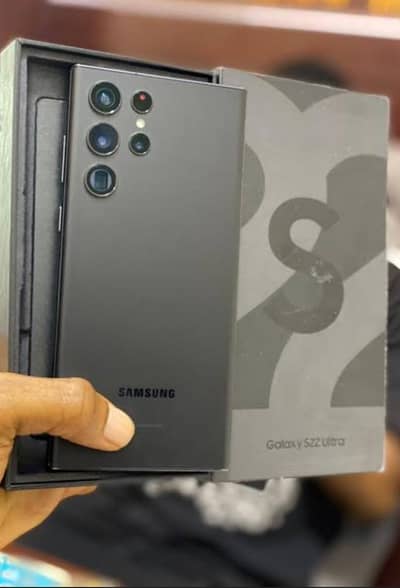 S22 Ultra 12/256 Dual Physical Official Approved With Box 10/9 Cond