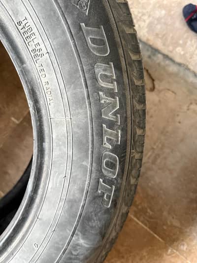 3 Dunlop tyres 265/60 R18 Made in Japan