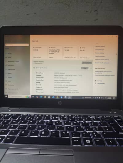 hp laptop cor i5 6gn