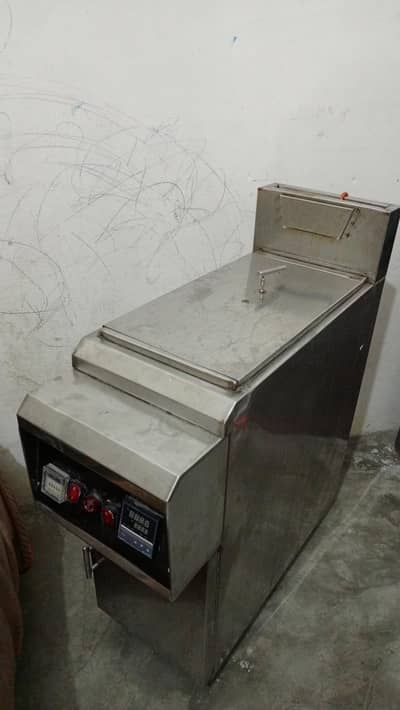 16 Liter Commercial Gas Fryer With Electric
