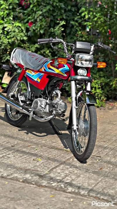 HONDA CD 70 2026 RED