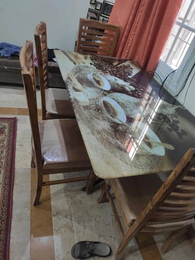 Dining table with 4 chairs