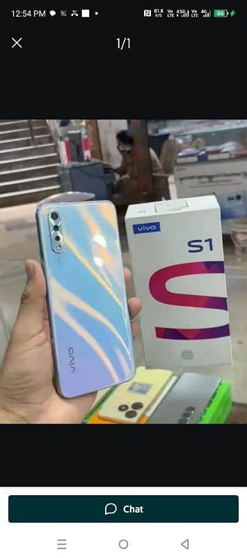 vivo s1 for sale only Whatsapp number 03327945291