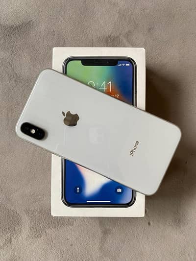 Iphone x pta approved 256gb my WhatsApp number 03495998171