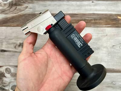 Blue gas flaim lighter 03197257559