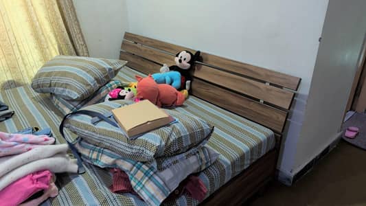interwood bed with mattress set urgent for sale