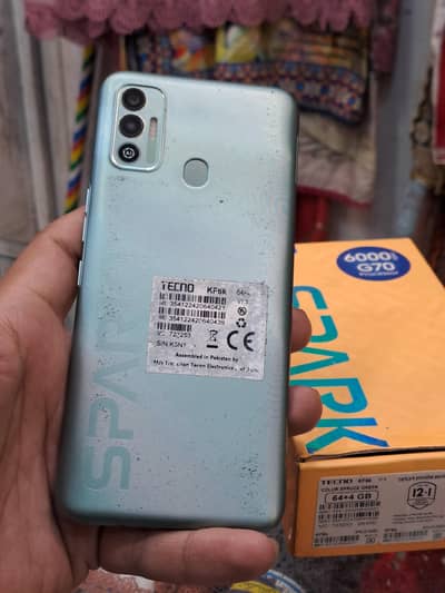Tecno spark 7 all okay 4/64