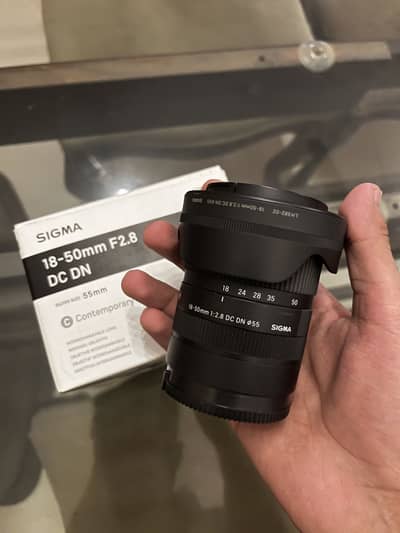 Sigma 18-50 E mount (with official warranty)