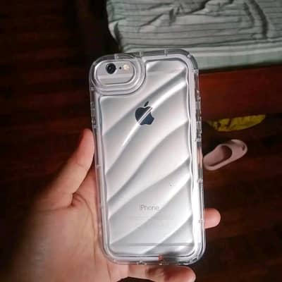 03237004371 iPhone 6s silver color finger ok all original no fault okk
