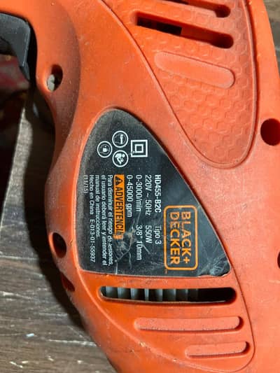 Black Decker Drill Machine