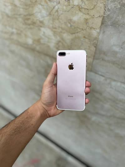 Iphone 7plus pta approved totally original 10by10 (exchnage possible)