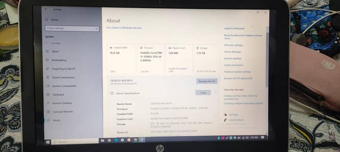 HP Pavillion 15 Note book