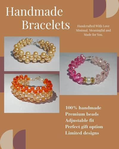 Bracelets: Handcrafted with Love