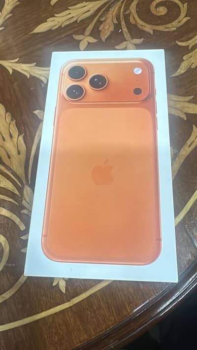 IPhone 17 Pro Max 1TB Cosmic Orange | Urgent Sale Box Pack |