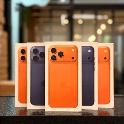 iPhone 17 Pro & Pro Max 256Gb | 512Gb | 1TB Non Pta Box Pack