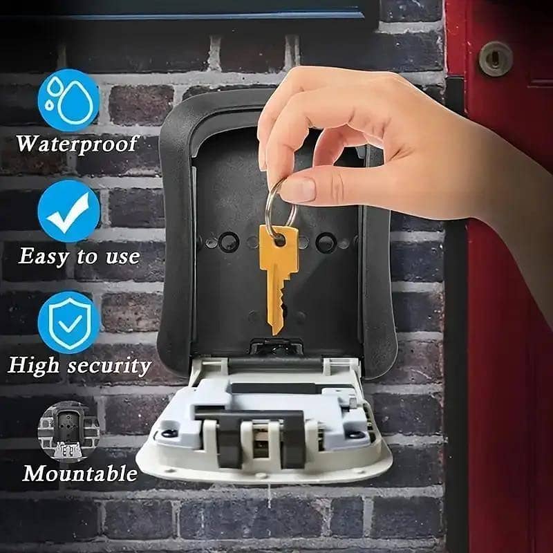 Keys Lock Box ( with 4-digit resettable code ) 2
