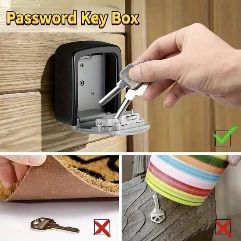 Keys Lock Box ( with 4-digit resettable code ) 3