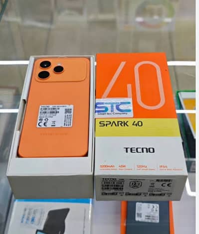 Tecno Spark 40 6/128Gb PTA Approved
