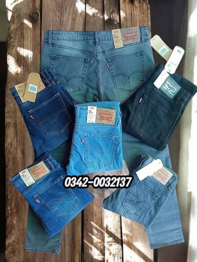 Original Levis Jeans 501 511 Men’s Premium Export Quality Denim Pant