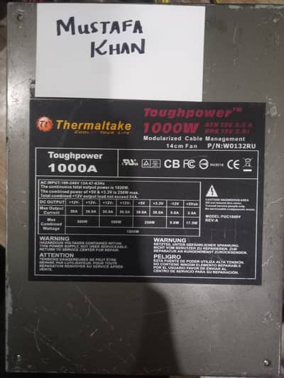 Thermaltake toughpower 1000w Modular PSU
