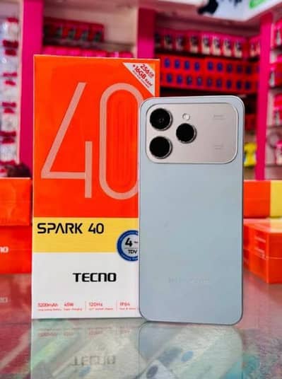 Tecno Spark 40 6/128Gb PTA Approved