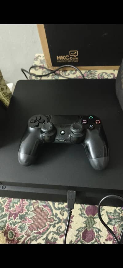 PS4 slim jailbreak 500GB sealed console games installed