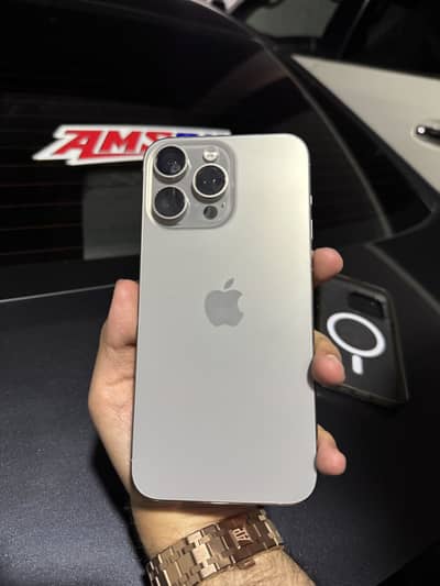 iPhone 15 Pro Max 256GB – Natural Titanium (HK Model) – Non PTA