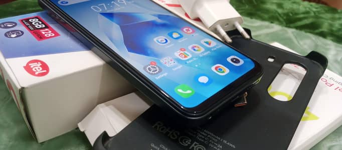Itel Power 70 (4+4GB RAM / 128GB ROM) - 10/10 Condition - Full Box