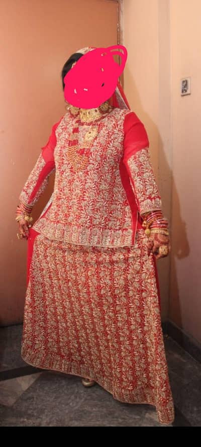 Gorgeous Bridal Lehenga – Worn Once, Perfect Condition!