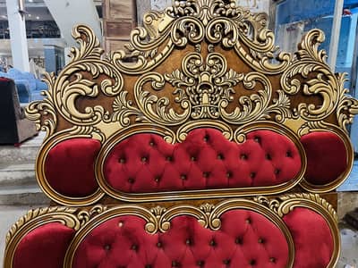 Bed dressing 2 side tables  with mattress