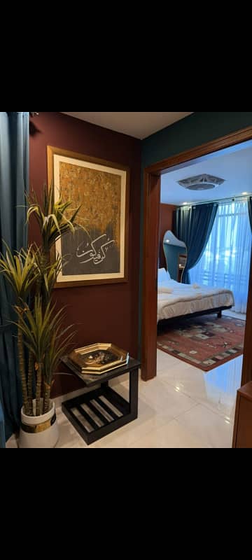 ONE BED FURNISHED APARTMENT FOR RENT IN BAHRIA TOWN LAHORE